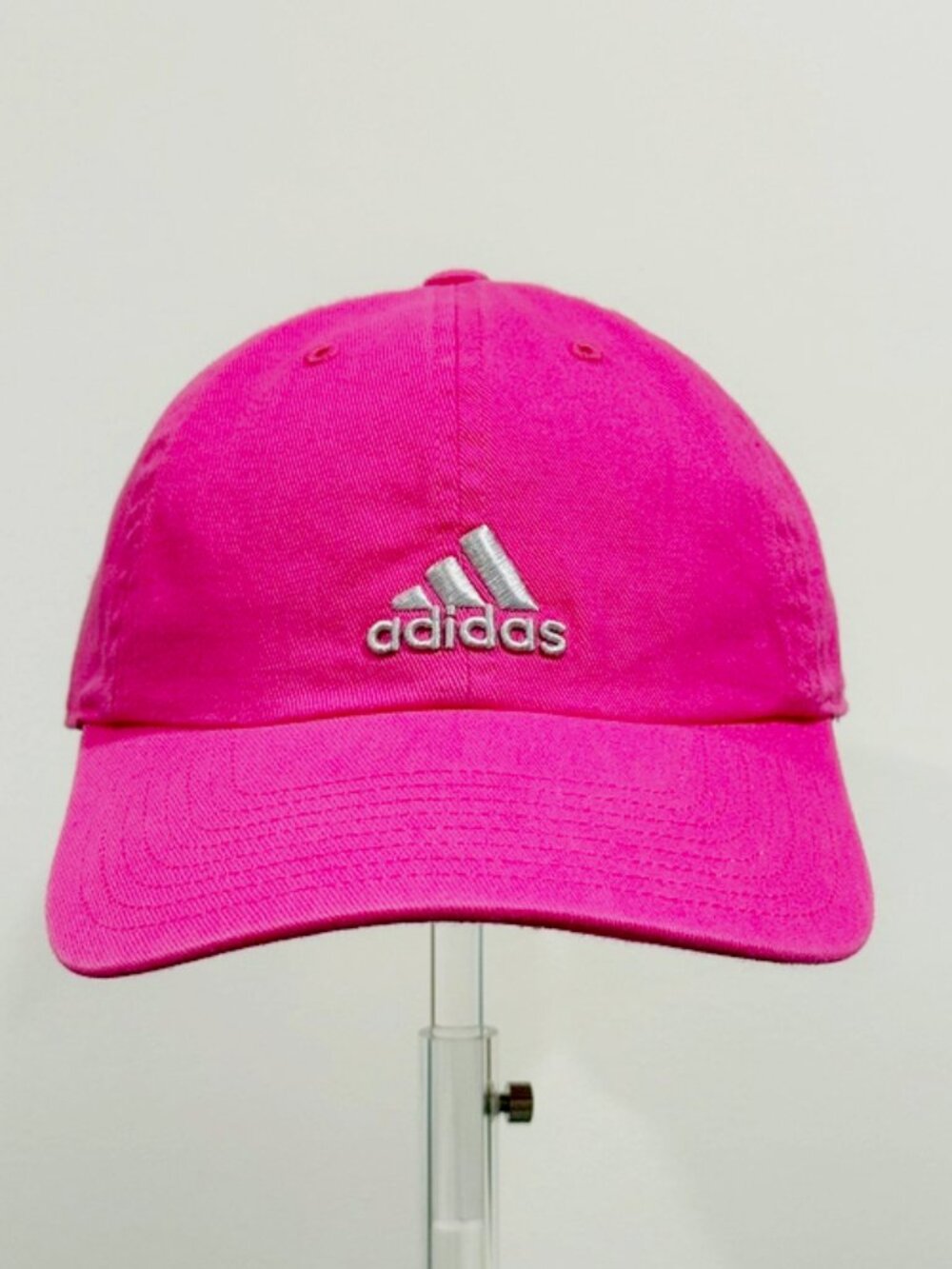 Adidas Climalite Ladies Hot Pink Logo Cap - OS